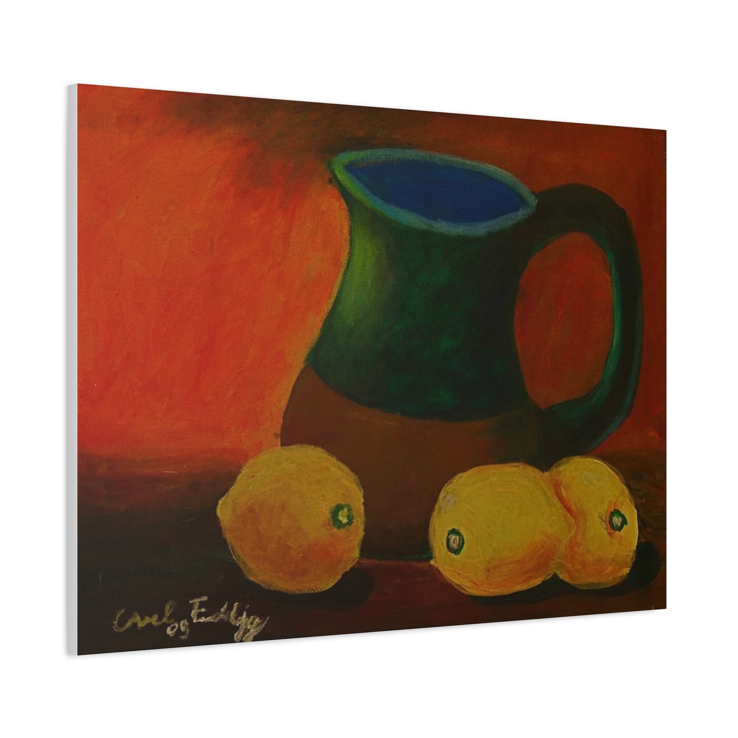Canvas Print Tropical Lemon