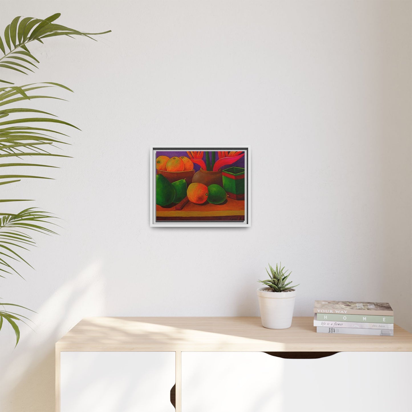 Tropical Fruits Canvas Wrap