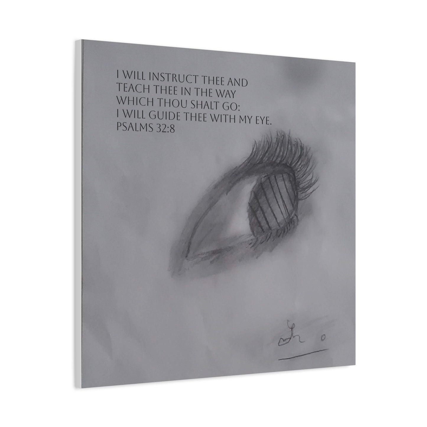 Canvas Wall Art - Jesus is Watching on Us