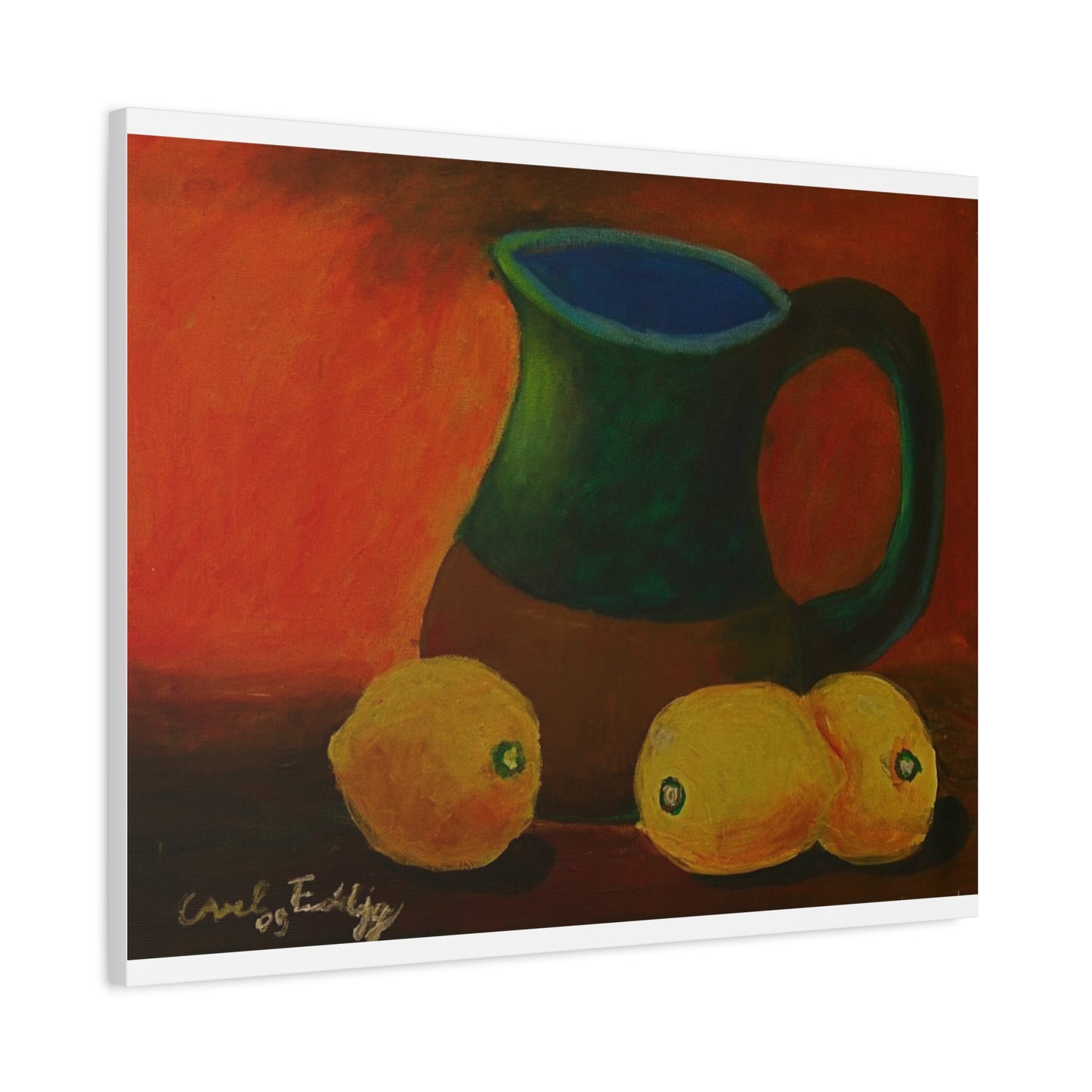 Canvas Print Tropical Lemon