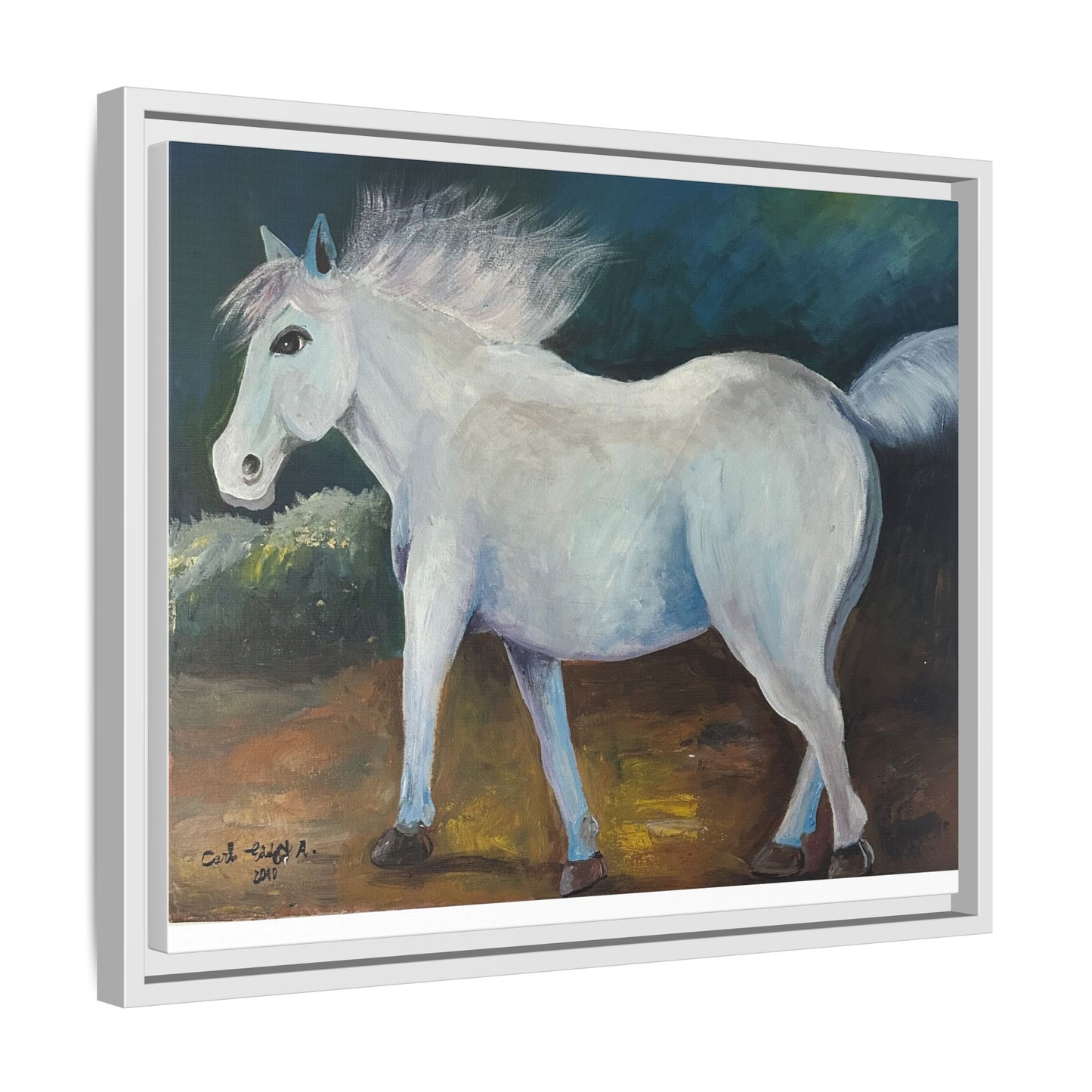 Canvas Horse Art