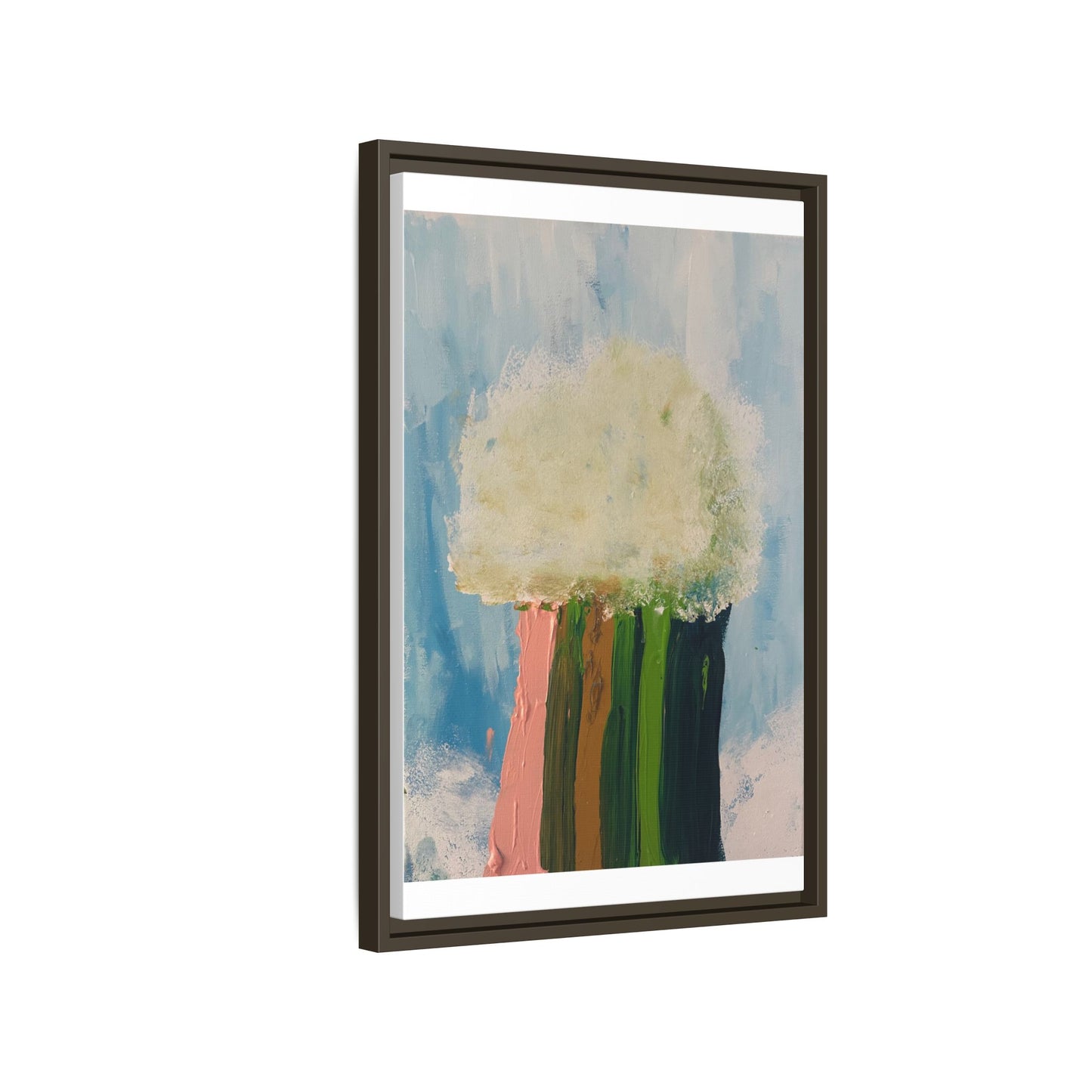 Canvas Wall Art - Cloud Dropping Rainbow