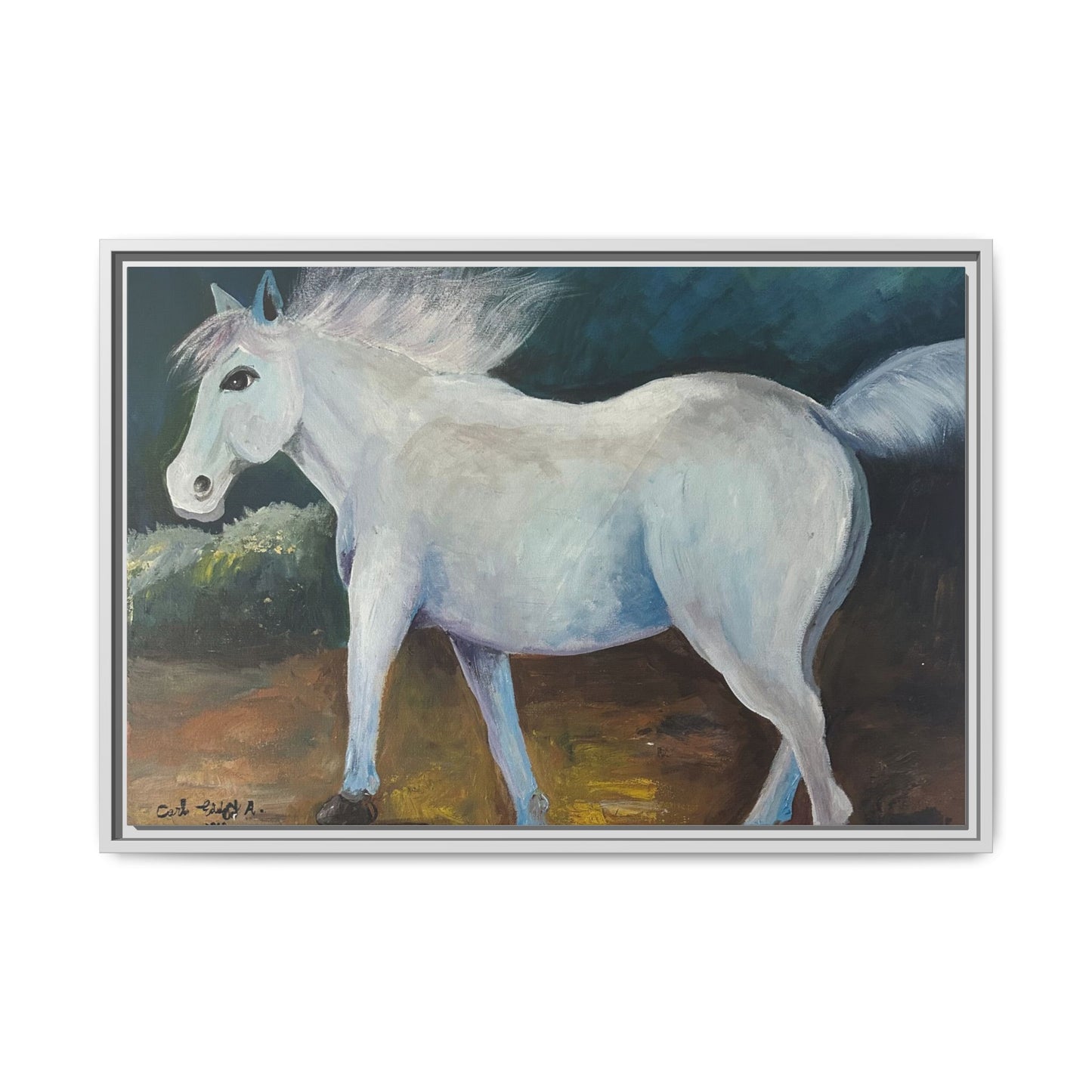 Canvas Horse Art