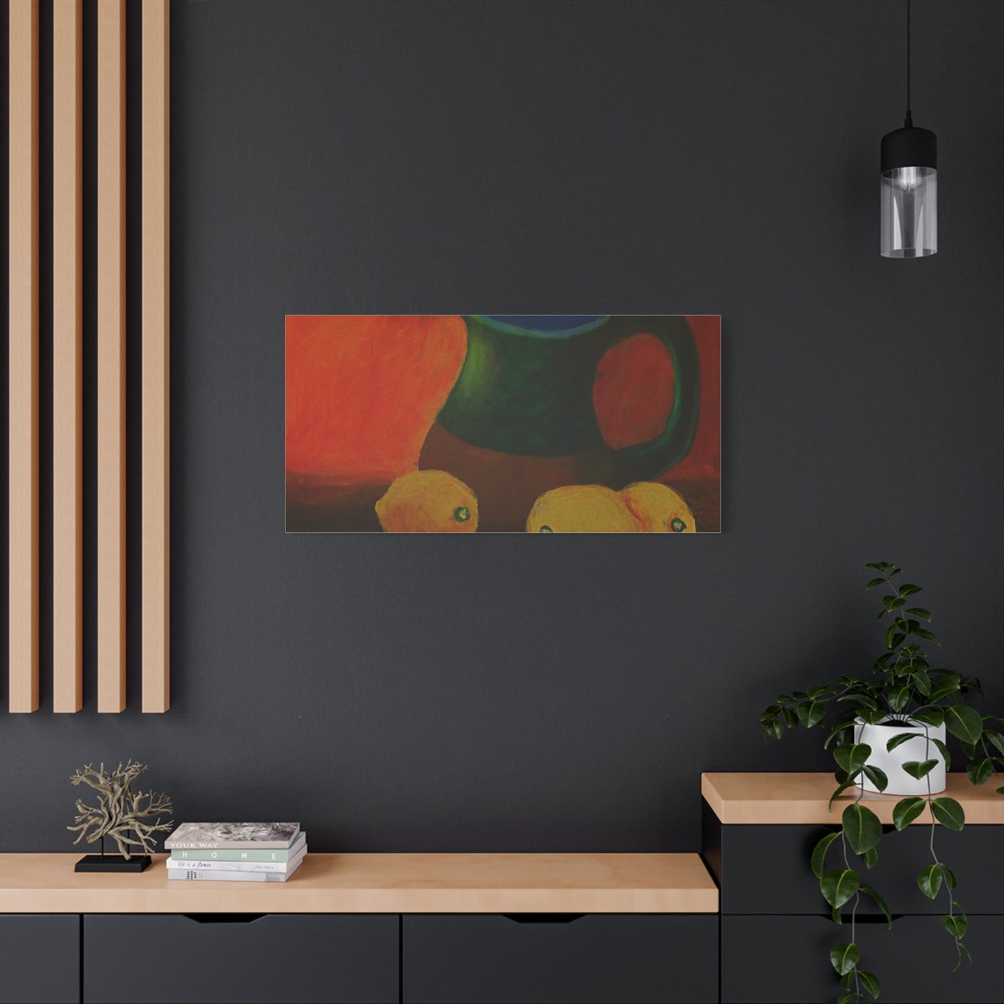 Canvas Print Tropical Lemon