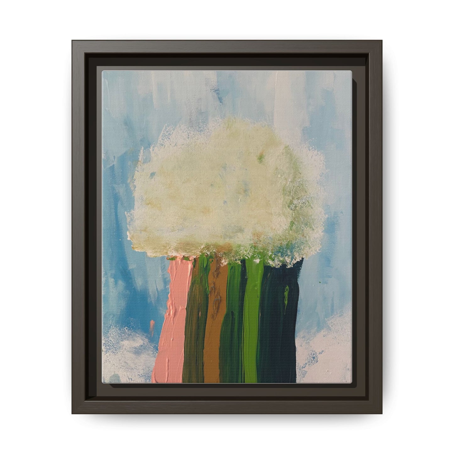 Canvas Wall Art - Cloud Dropping Rainbow
