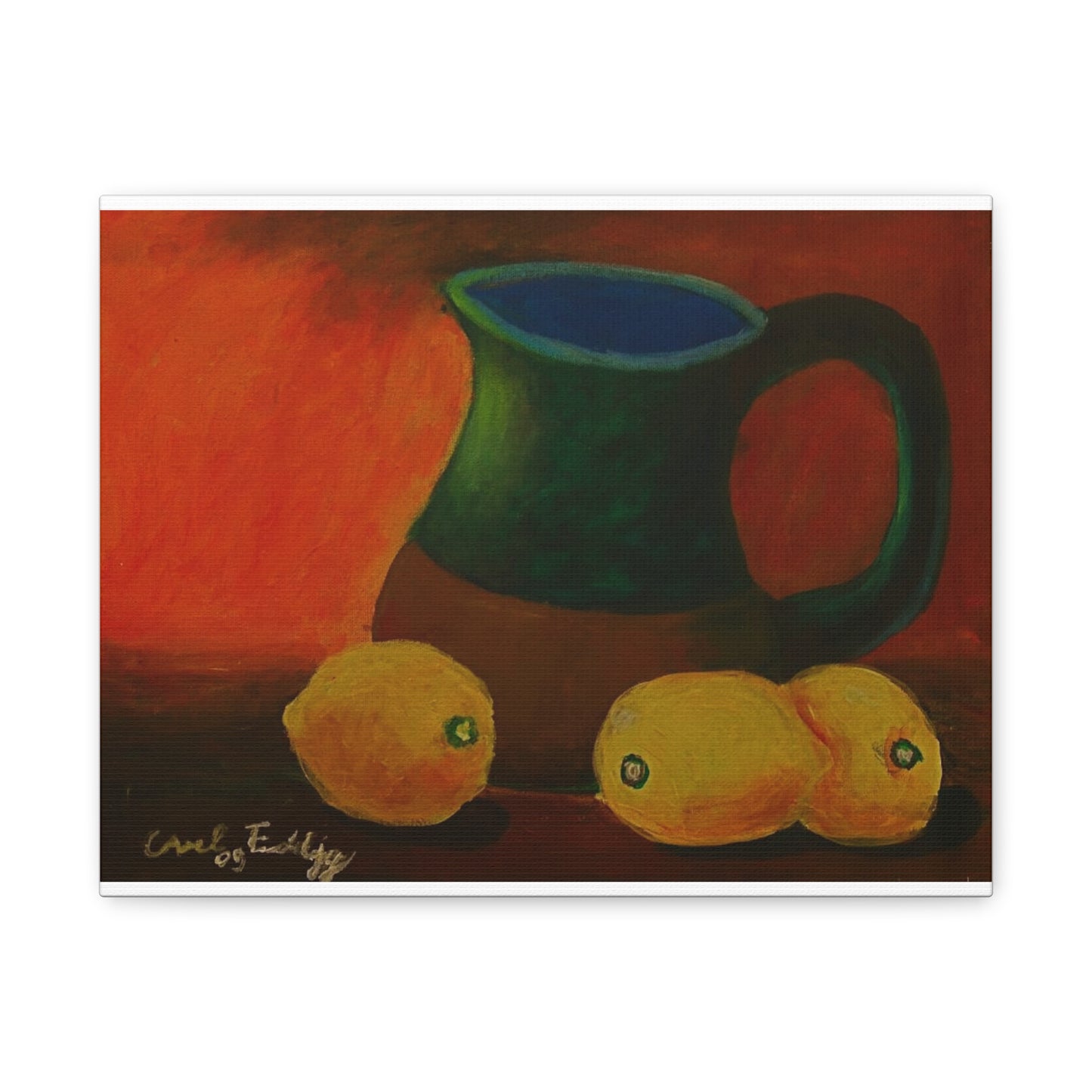 Canvas Print Tropical Lemon