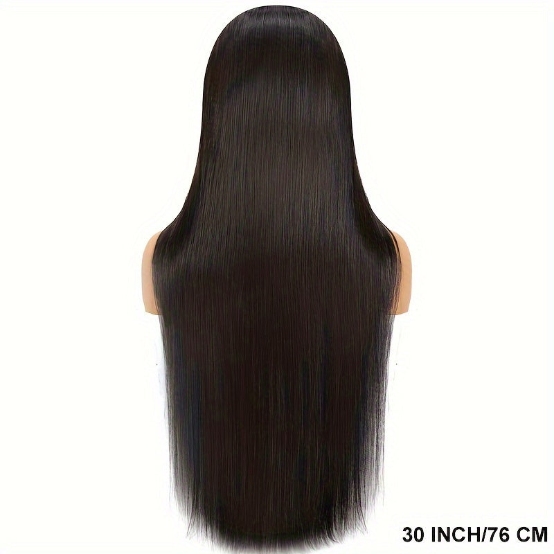 250% Density Brazilian Virgin Straight Wig with Bangs
