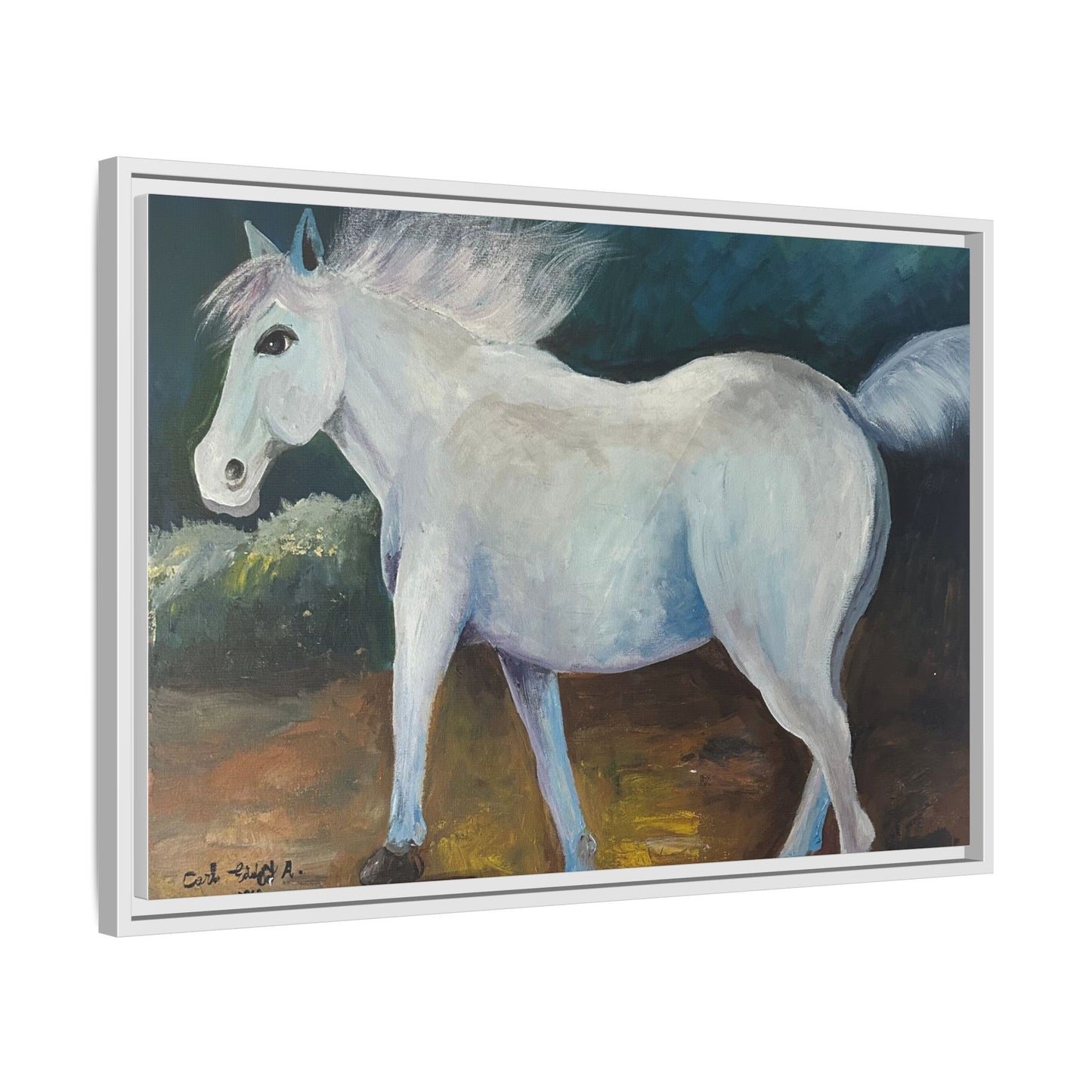 Canvas Horse Art