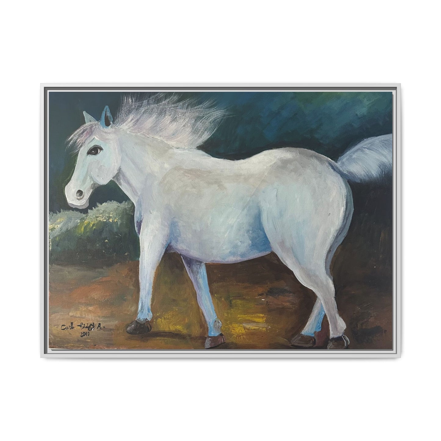 Canvas Horse Art