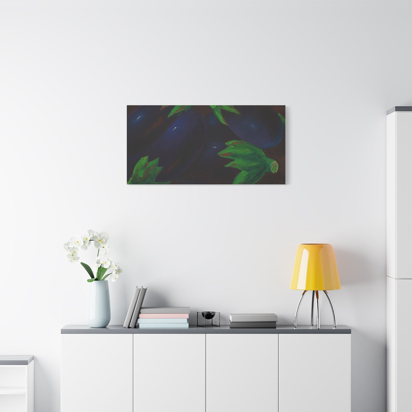 Canvas Print - Eggplant Design