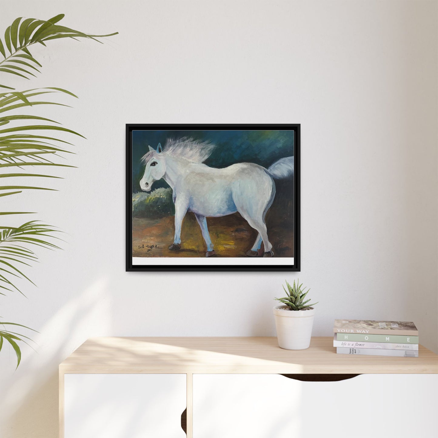 Canvas Horse Art