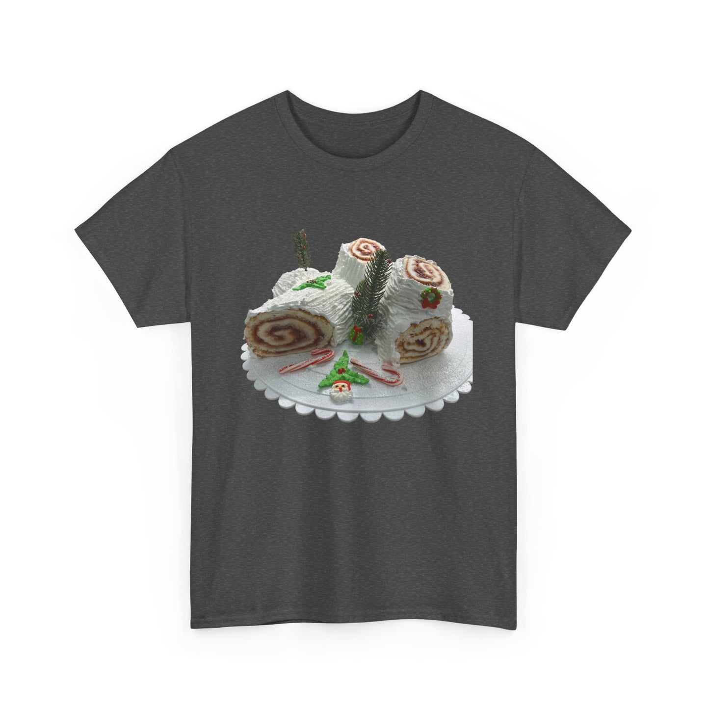 Festive Foodie Unisex Heavy Cotton Tee, Culinary Gift, Baking Lover Shirt, Holiday Apparel, Fun Food Print Top