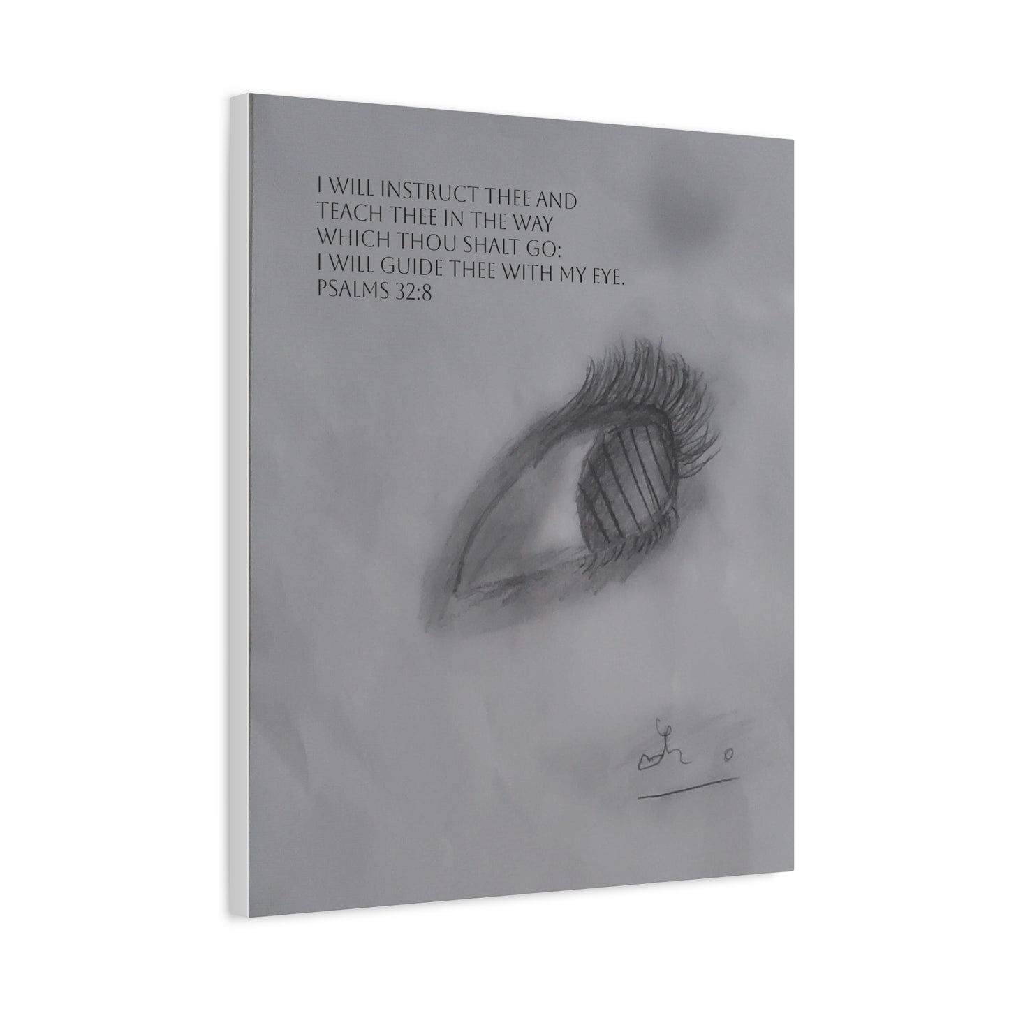 Canvas Wall Art - Jesus is Watching on Us