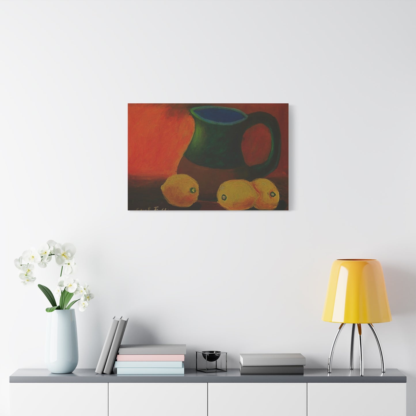 Canvas Print Tropical Lemon