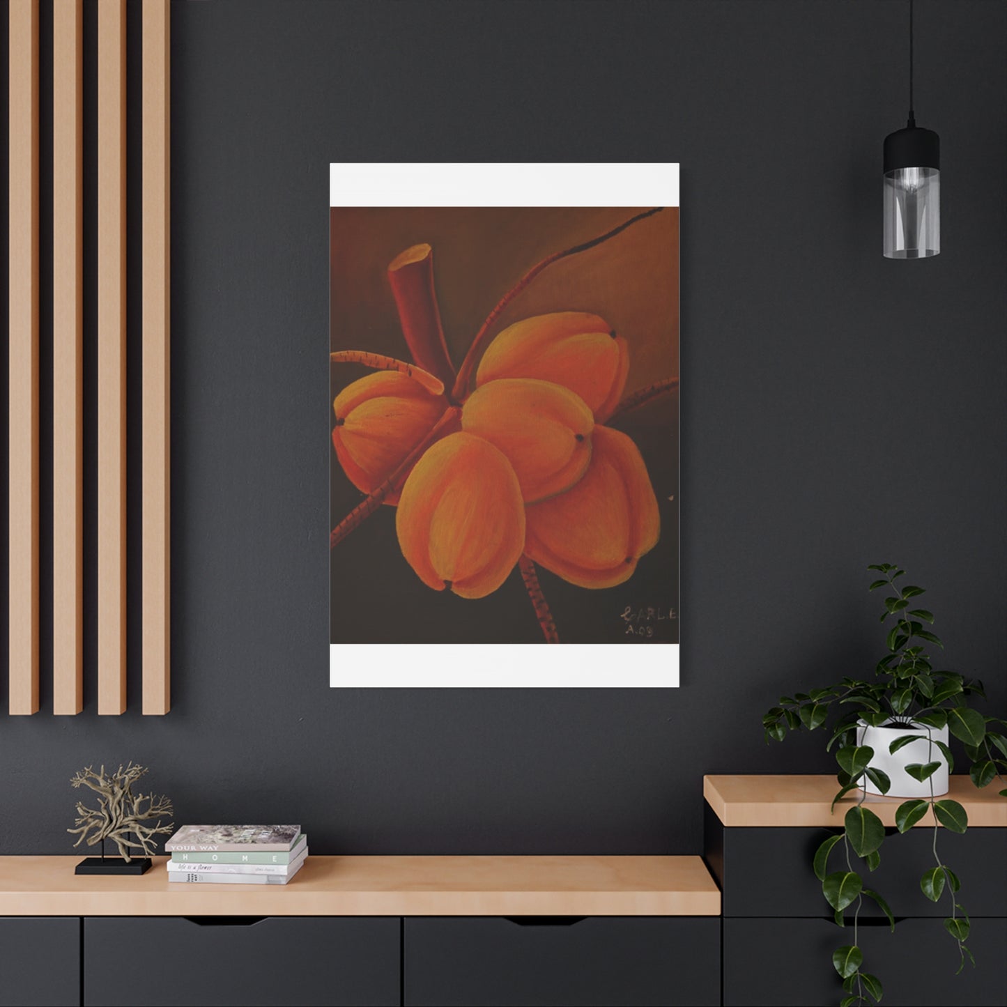 Canvas Print - Tropical Fruit Coconut Design