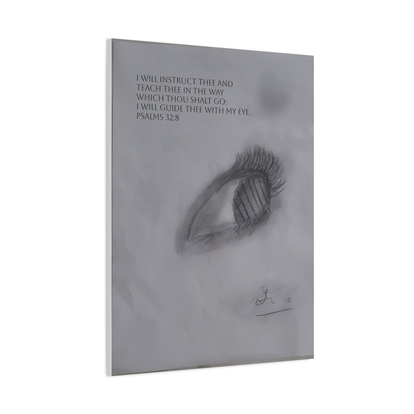 Canvas Wall Art - Jesus is Watching on Us