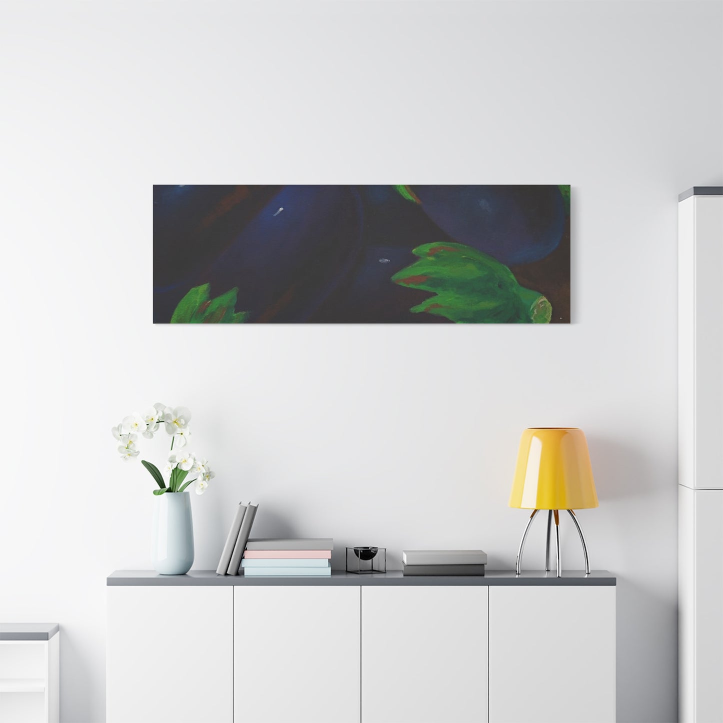 Canvas Print - Eggplant Design