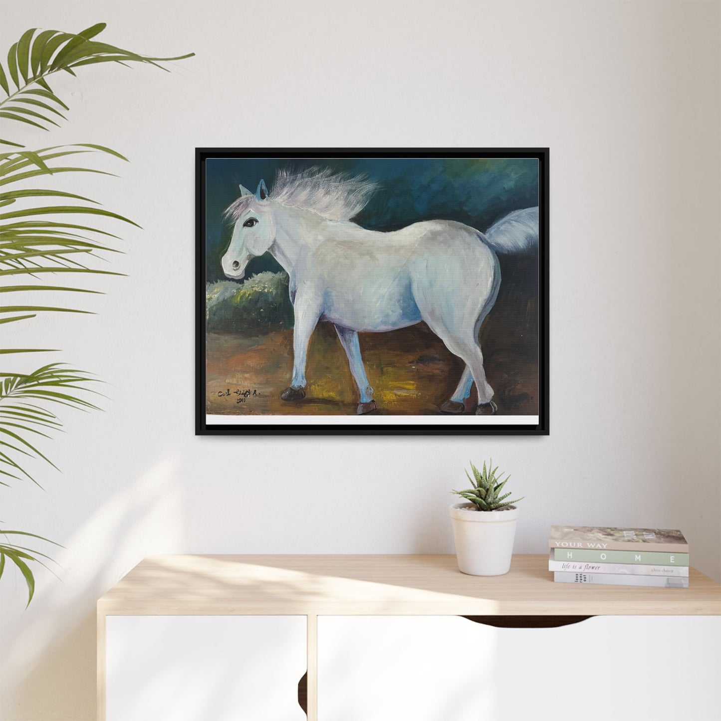 Canvas Horse Art