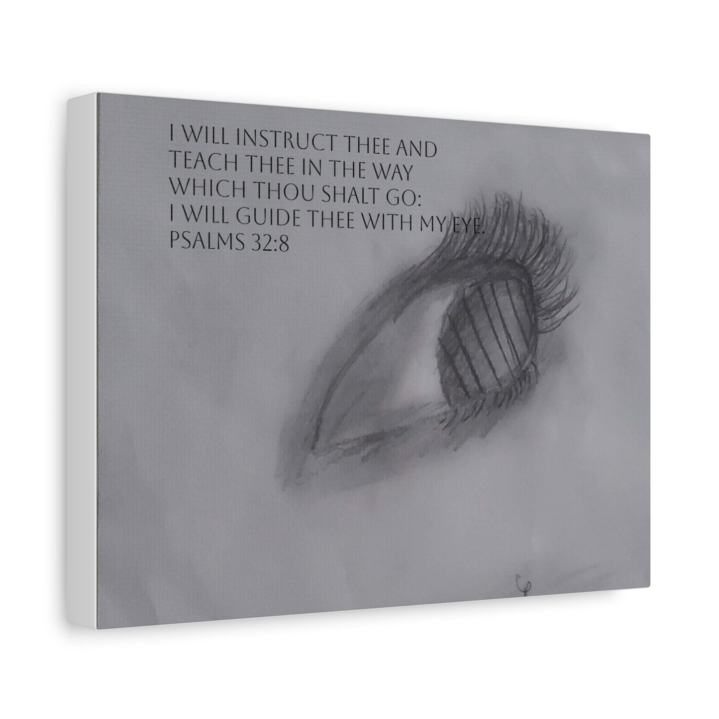 Canvas Wall Art - Jesus is Watching on Us