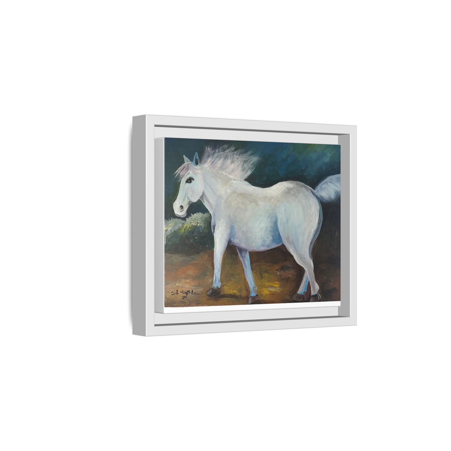 Canvas Horse Art