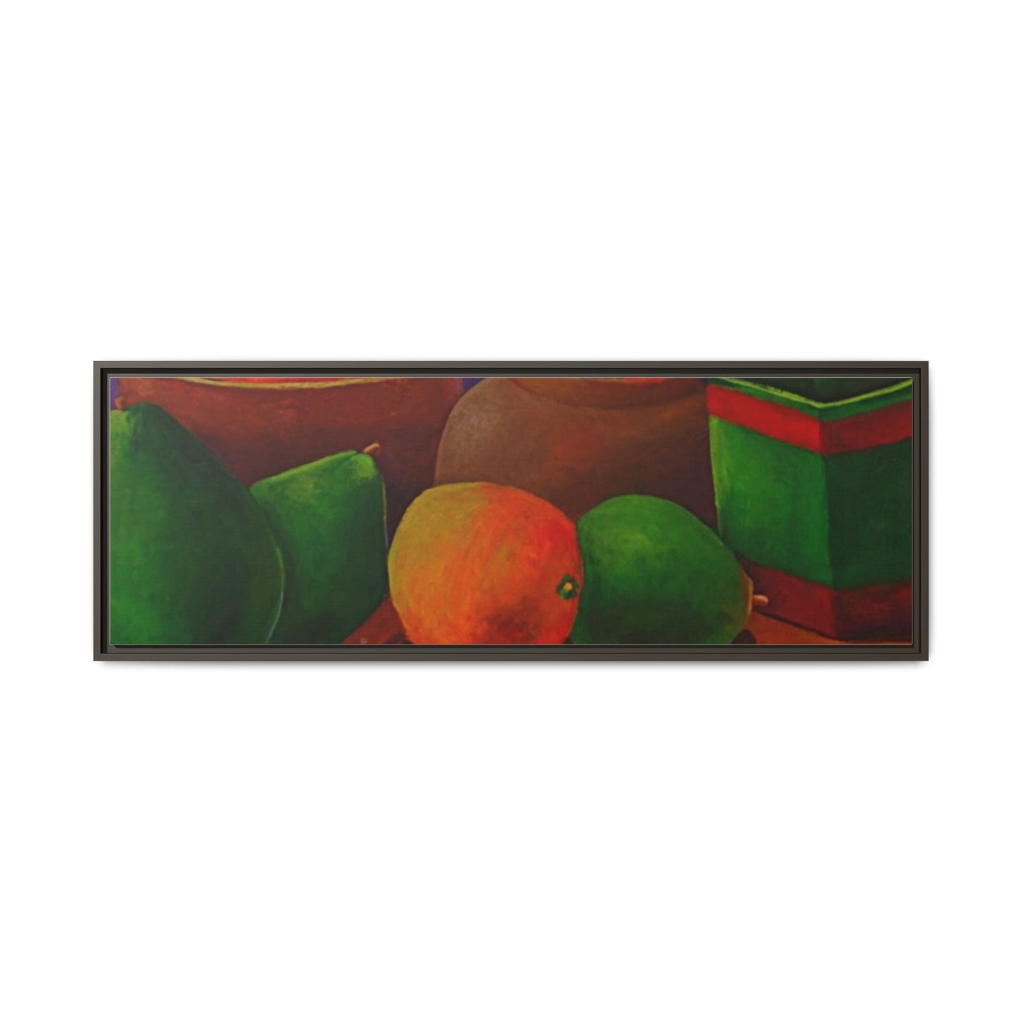 Canvas Wall Art - Tropical Fruits Design