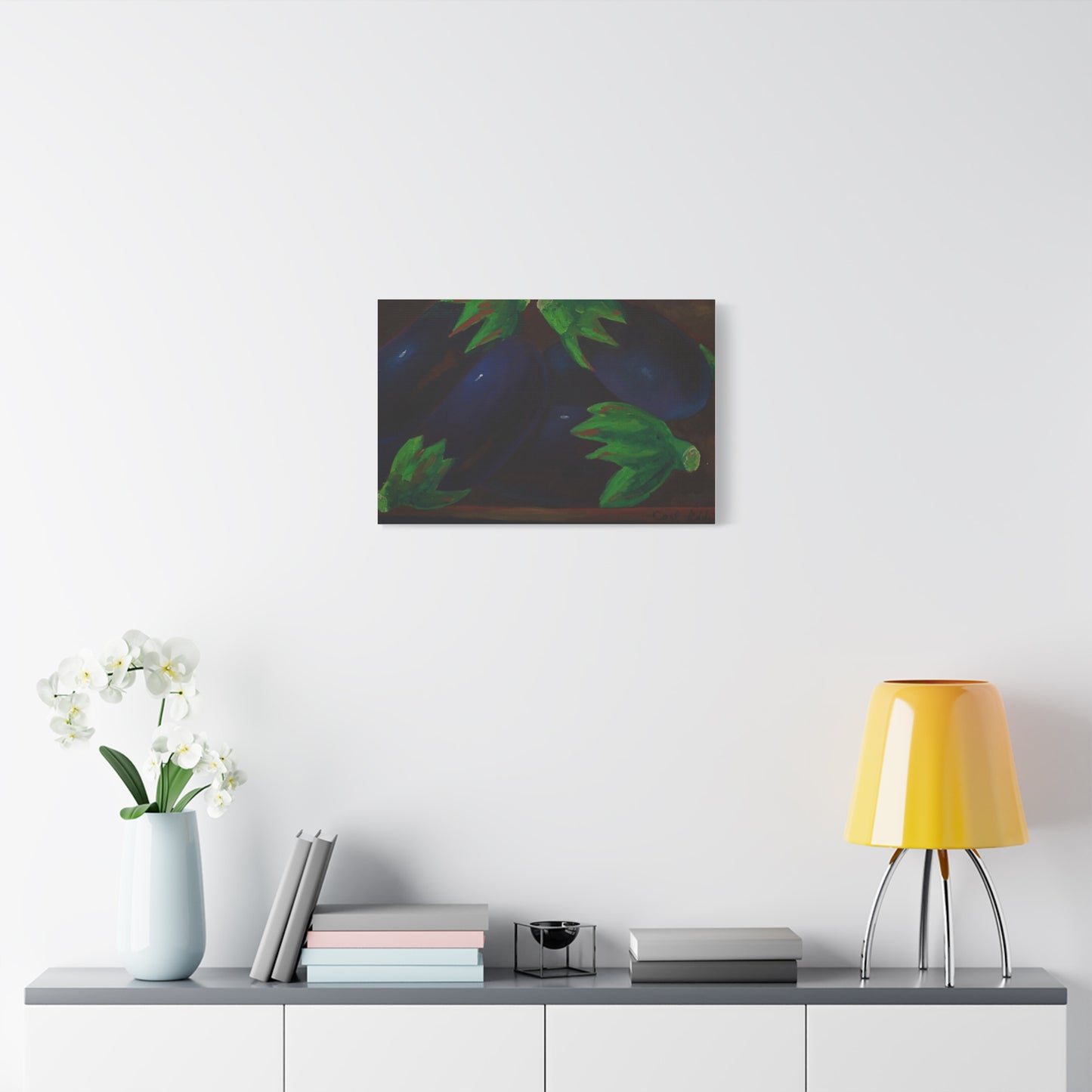Canvas Print - Eggplant Design