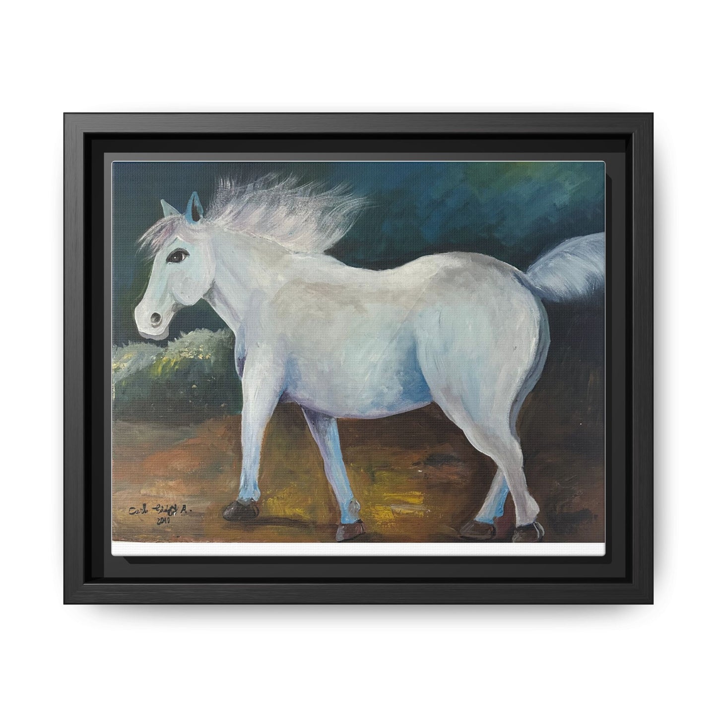 Canvas Horse Art