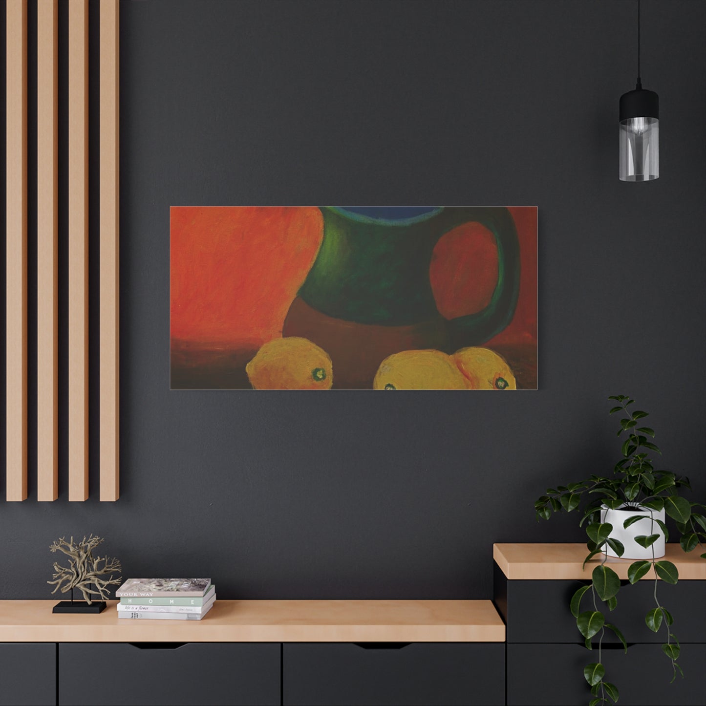 Canvas Print Tropical Lemon