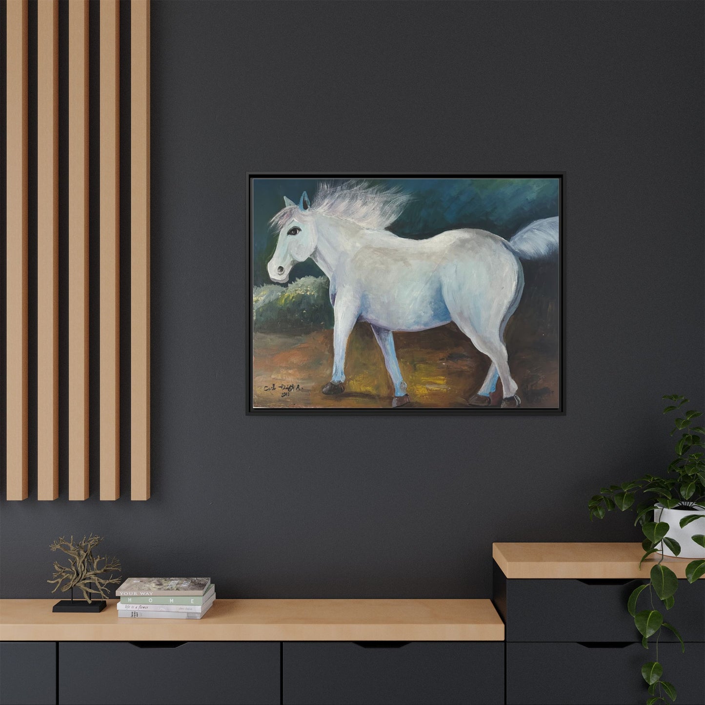 Canvas Horse Art