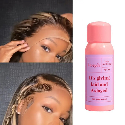 Invisible Lightweight Lace Front Wig Spray – Long Lasting