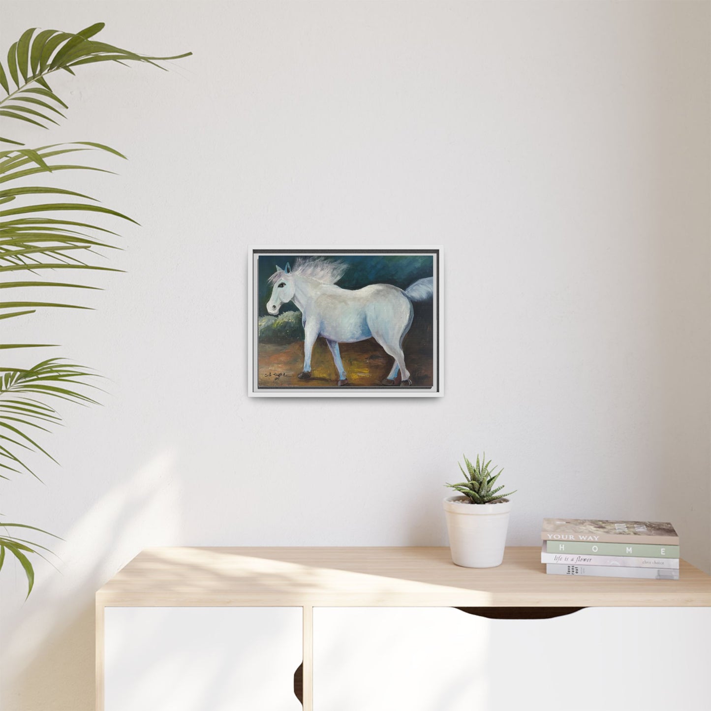 Canvas Horse Art