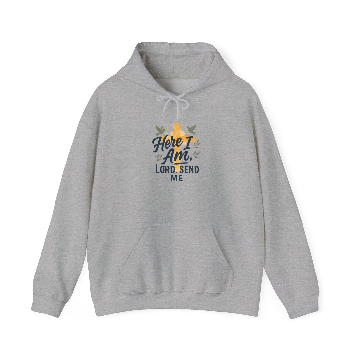 Christian Sweatshirt 'Here I am, Lord, send me'