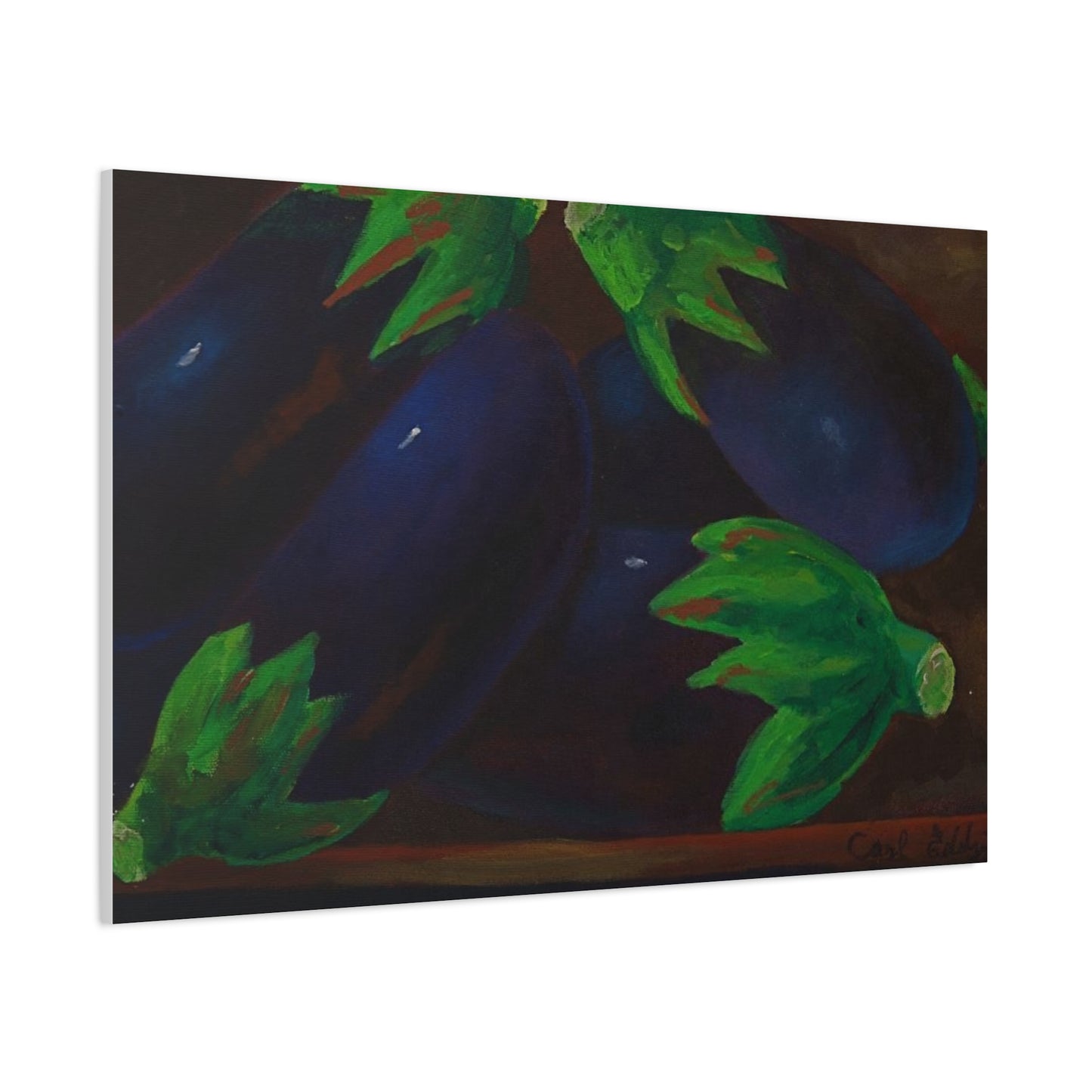 Canvas Print - Eggplant Design