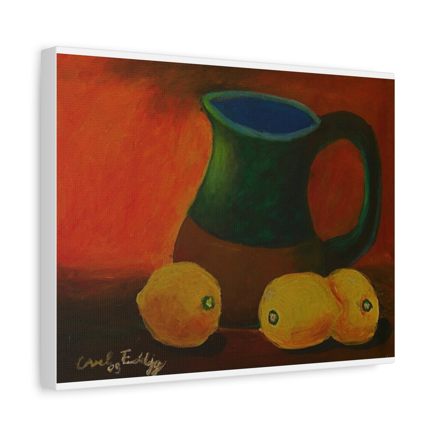 Canvas Print Tropical Lemon