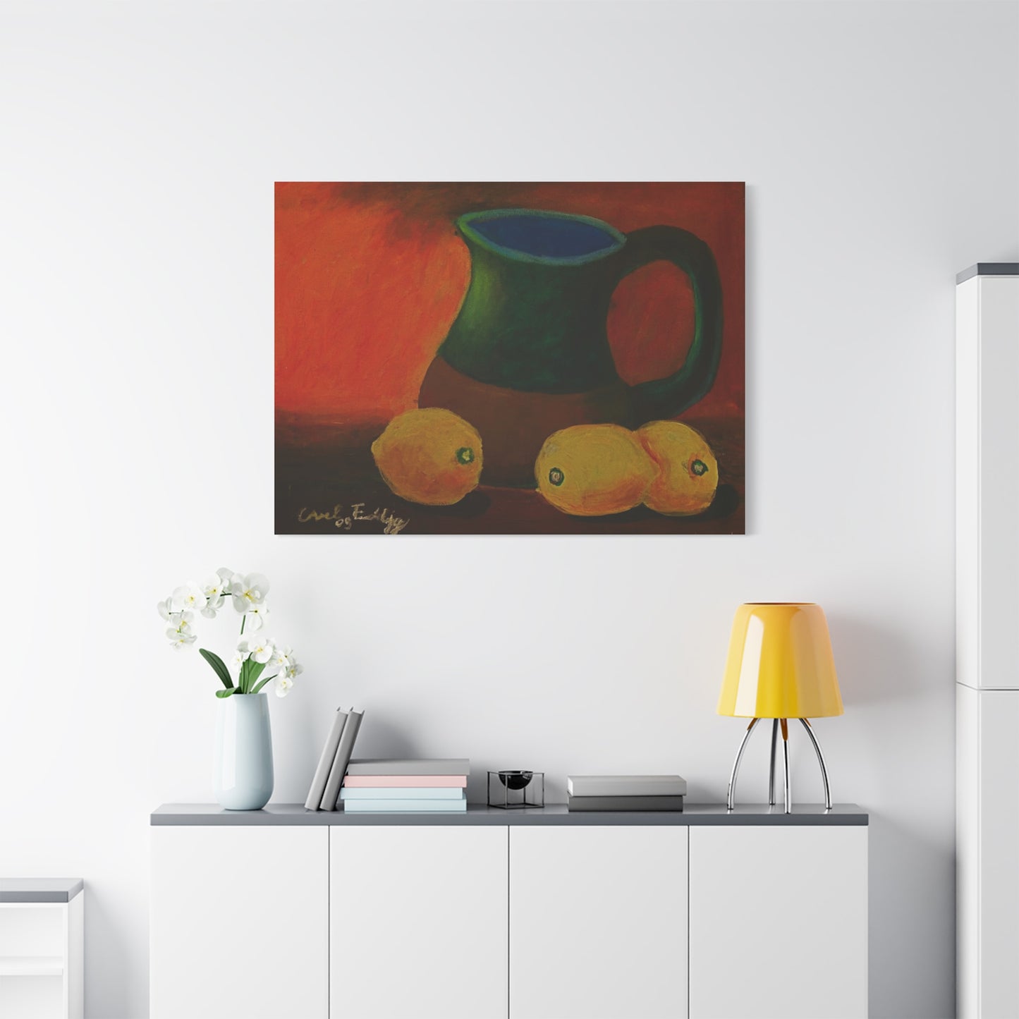 Canvas Print Tropical Lemon