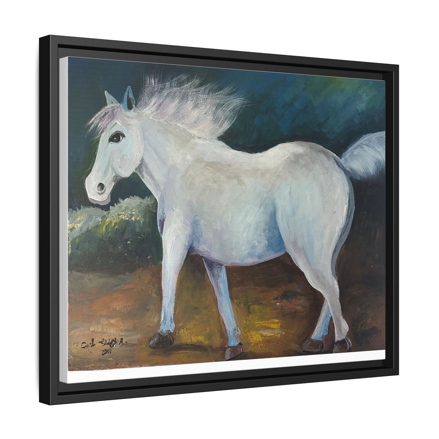 Canvas Horse Art