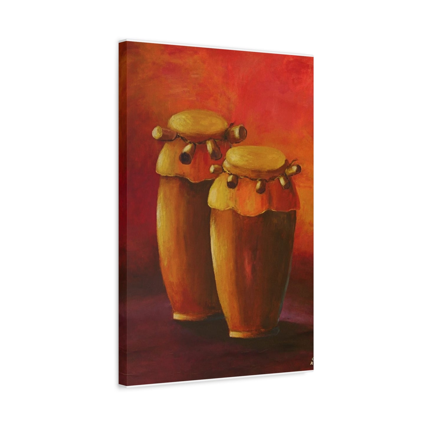 Canvas Drum Art