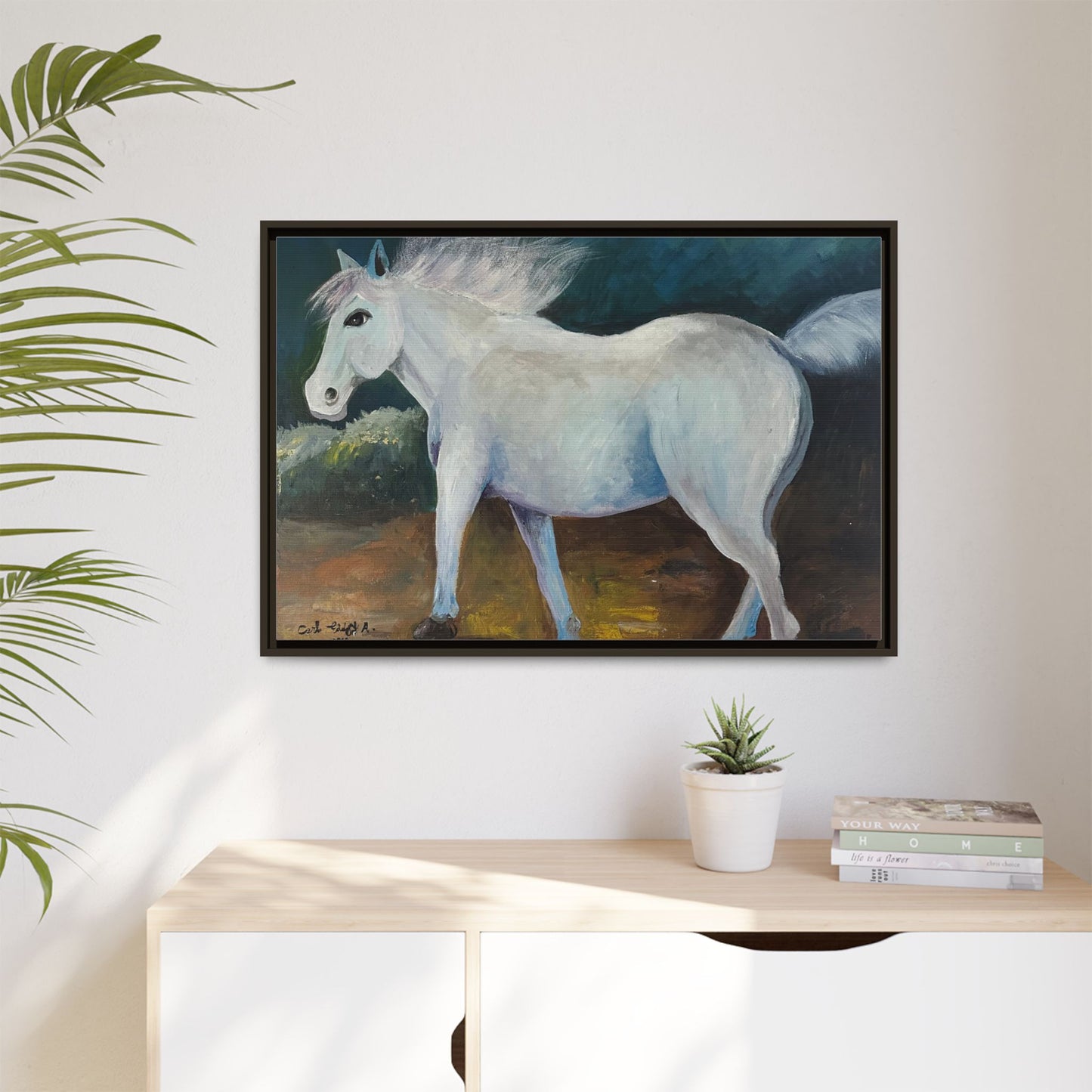 Canvas Horse Art