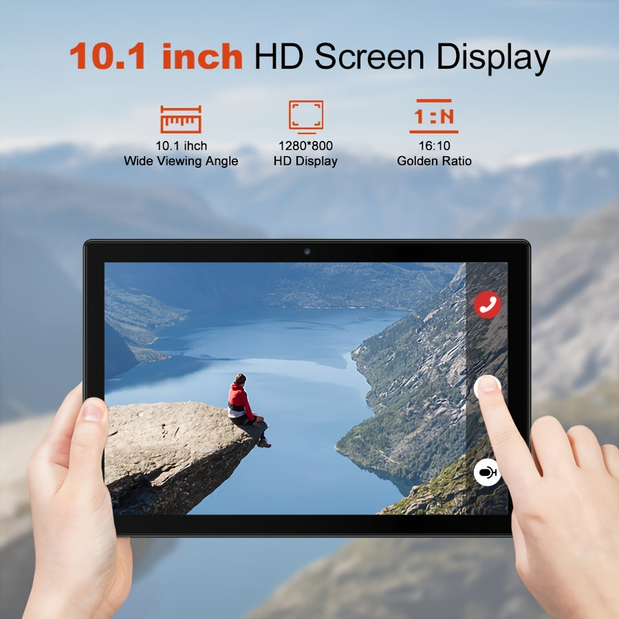 10.1" Android 15 Tablet Bundle with Keyboard, Mouse & Stylus