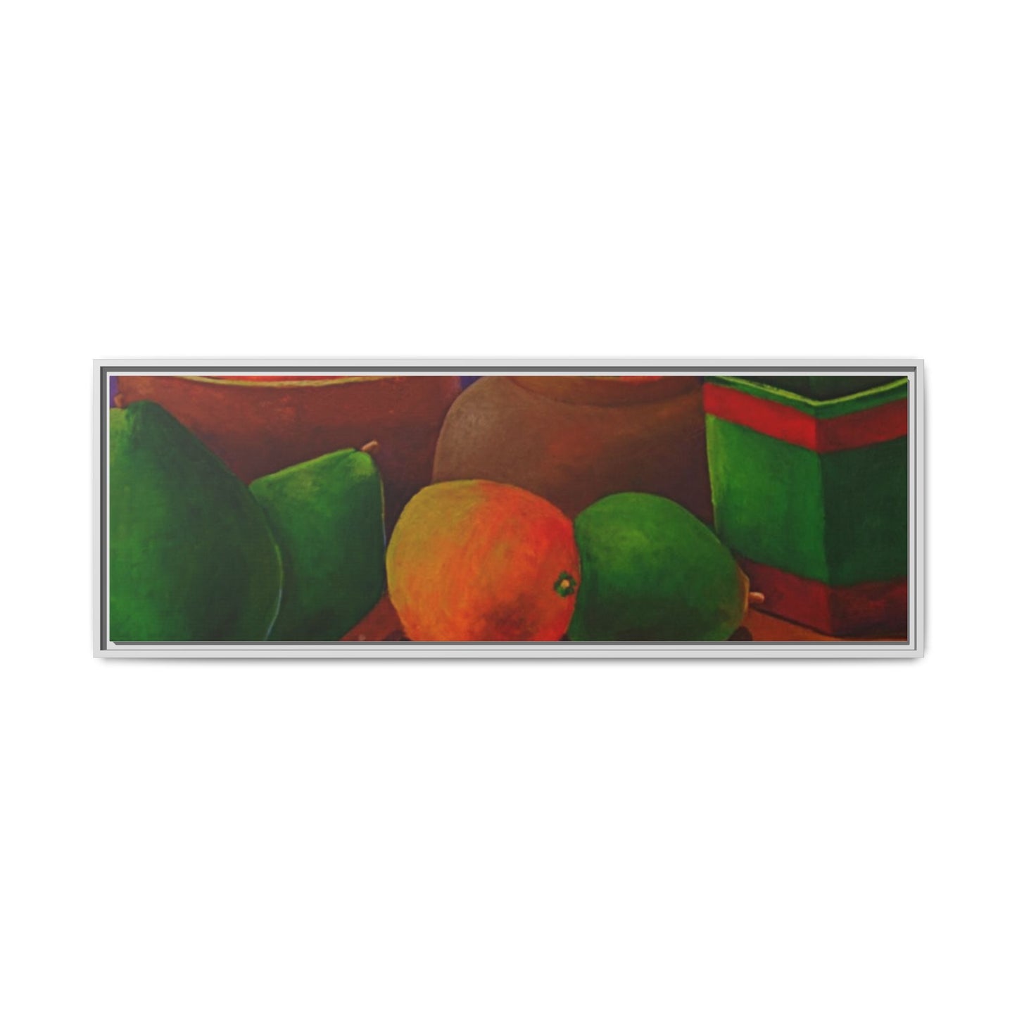 Canvas Wall Art - Tropical Fruits Design