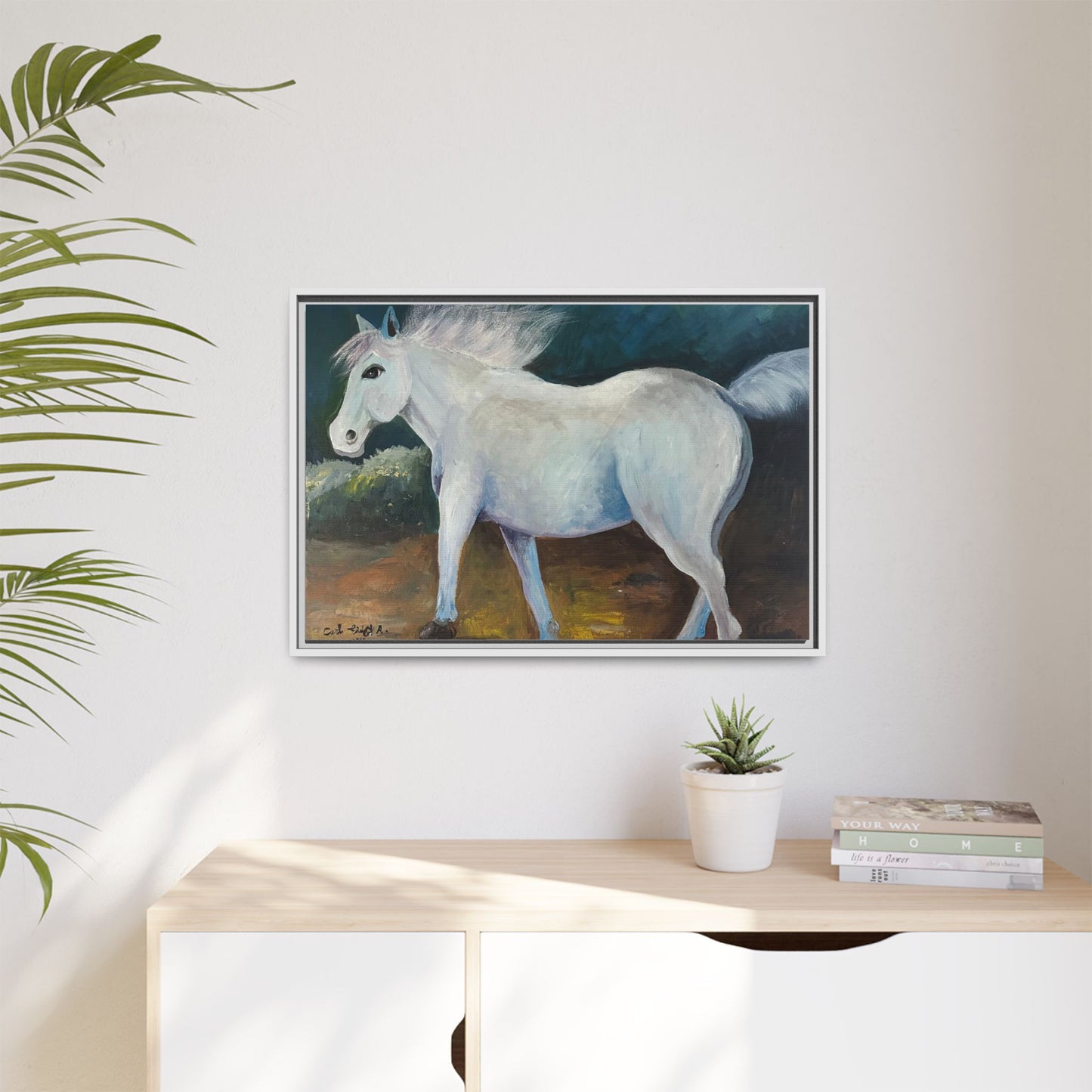 Canvas Horse Art