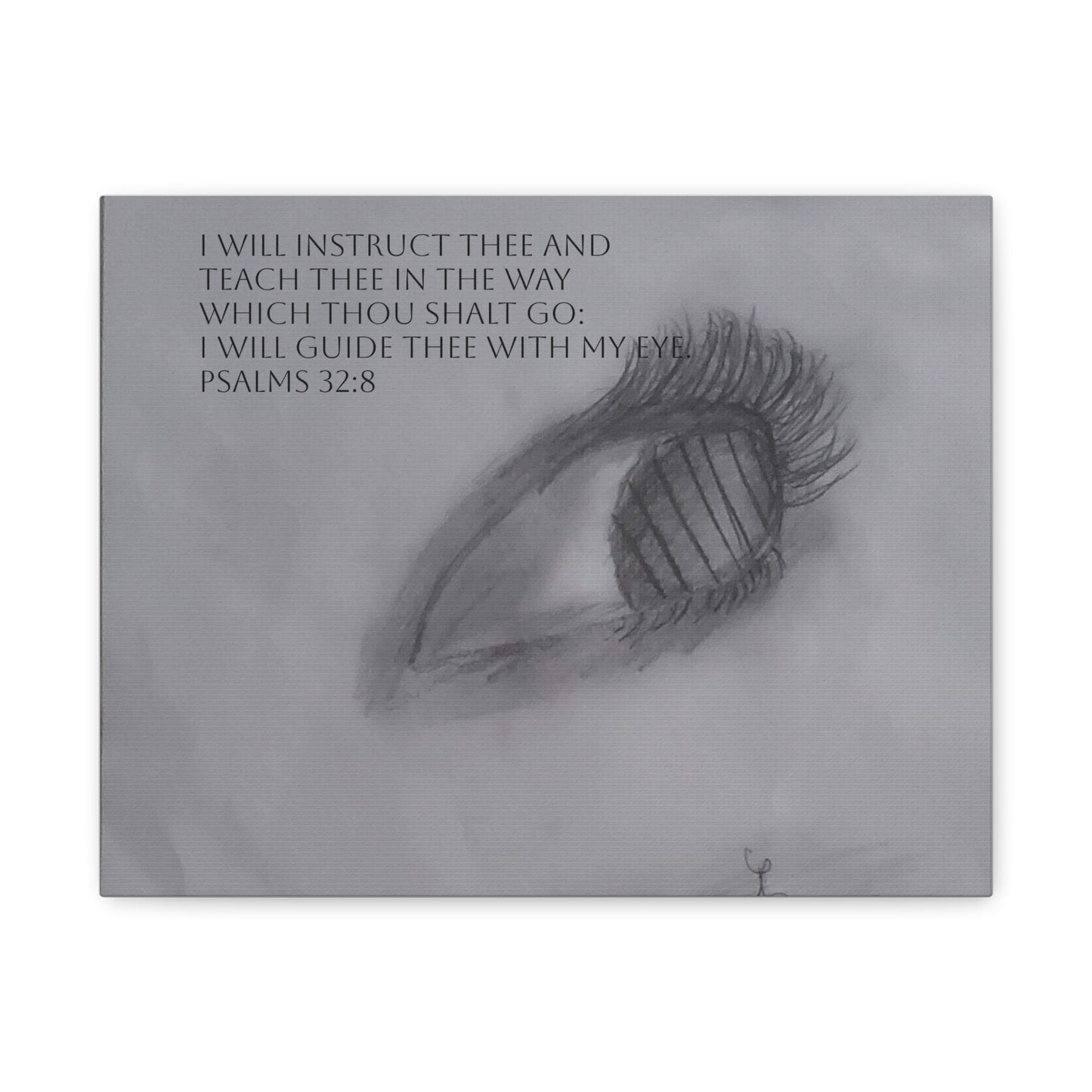 Canvas Wall Art - Jesus is Watching on Us