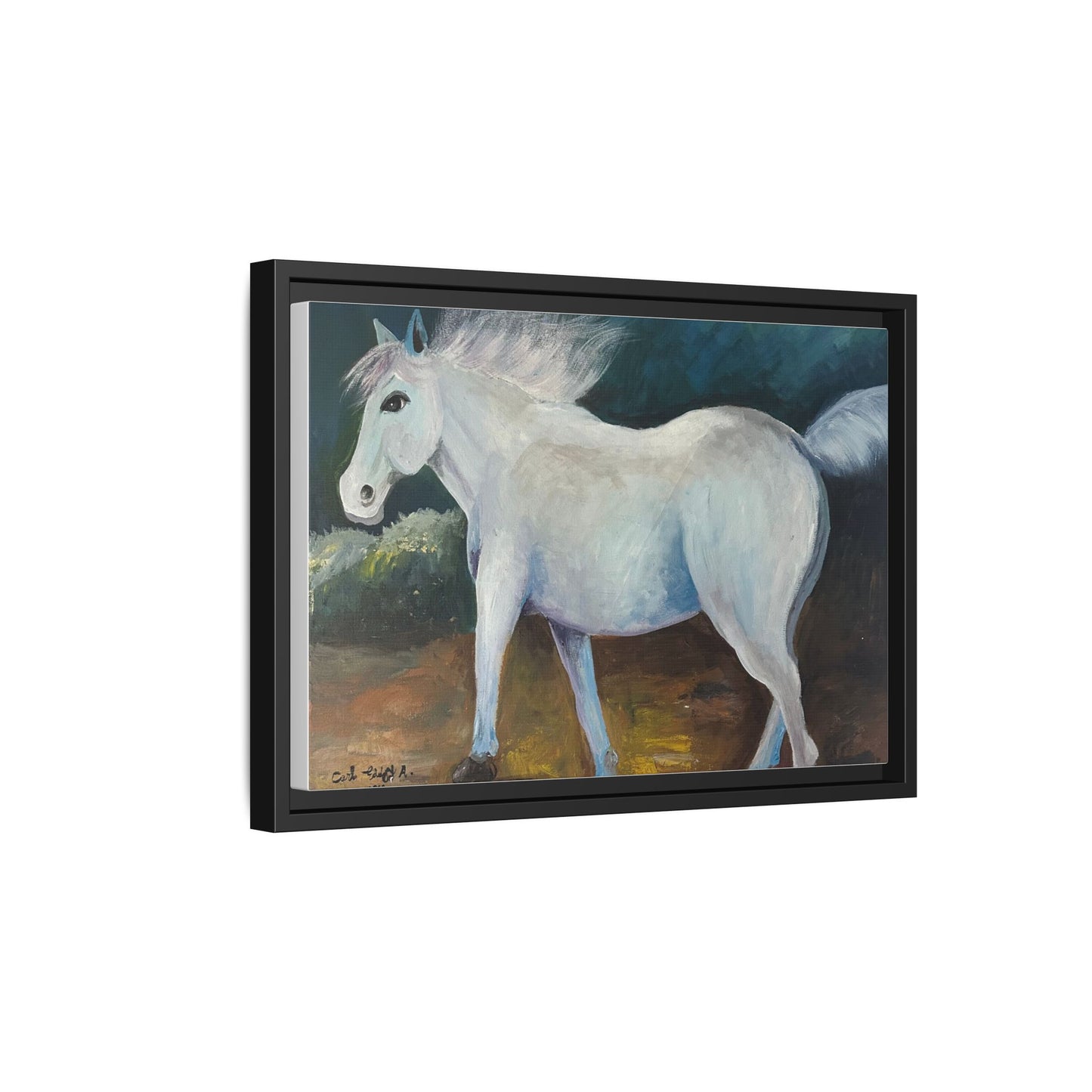 Canvas Horse Art