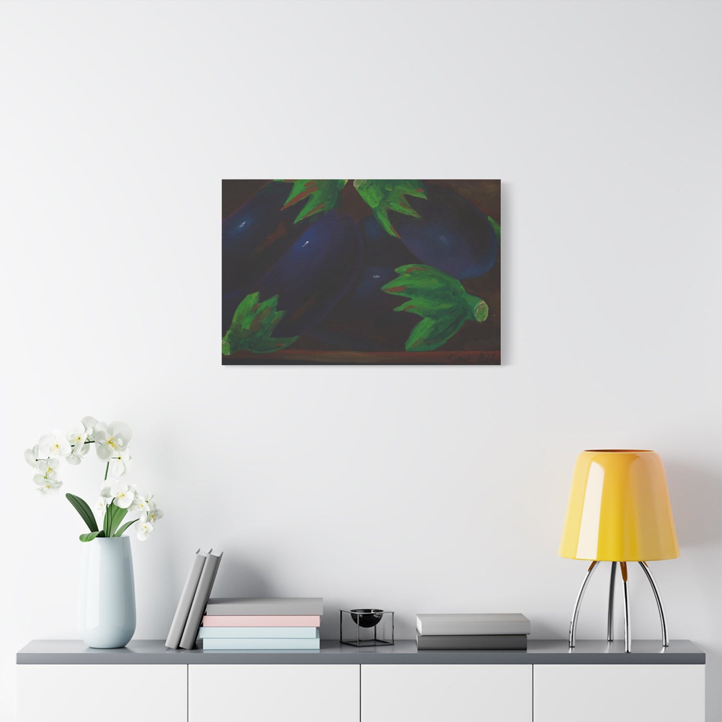 Canvas Print - Eggplant Design
