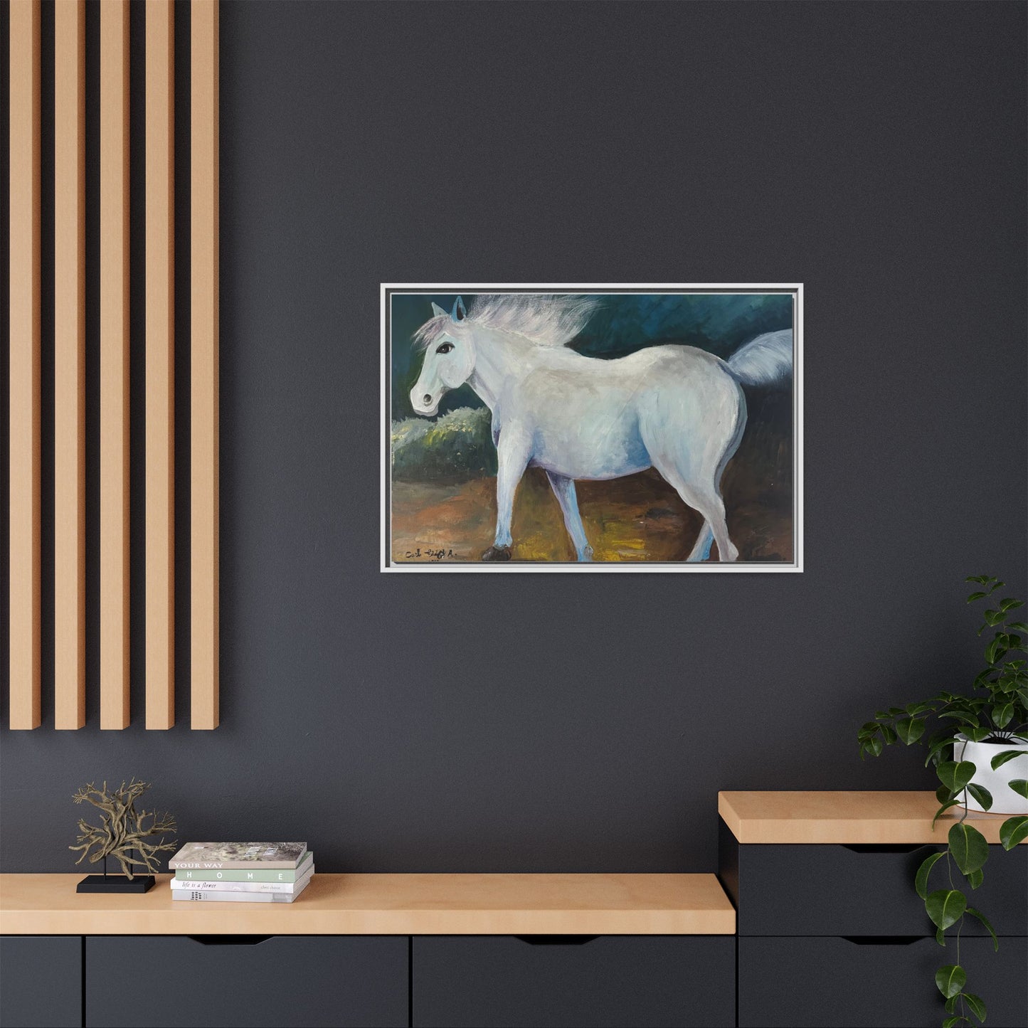 Canvas Horse Art