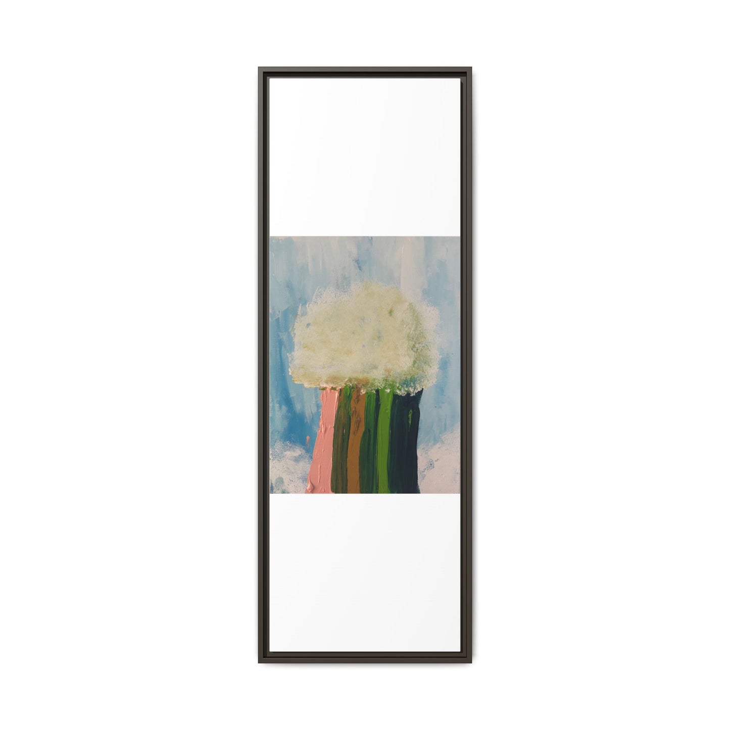 Canvas Wall Art - Cloud Dropping Rainbow