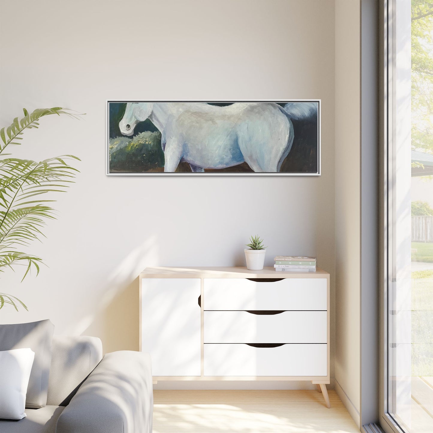 Canvas Horse Art
