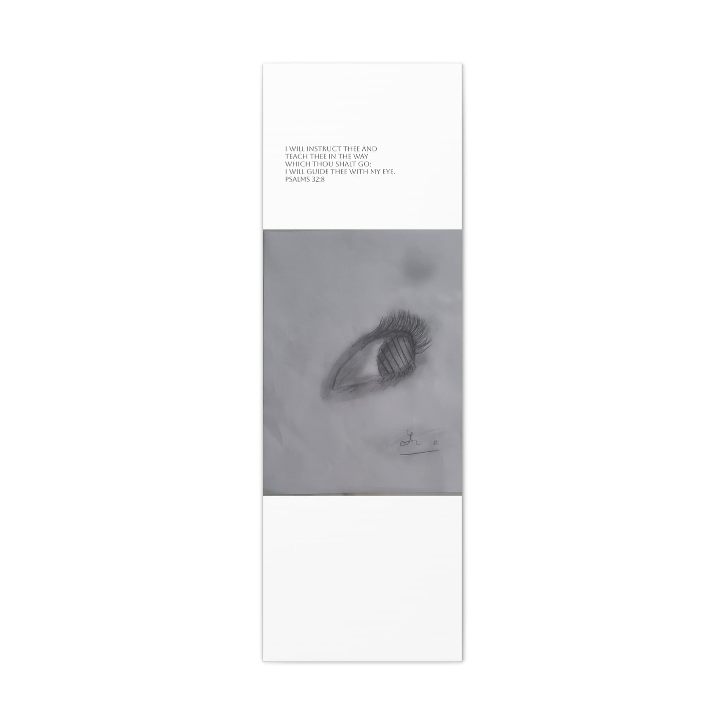 Canvas Wall Art - Jesus is Watching on Us