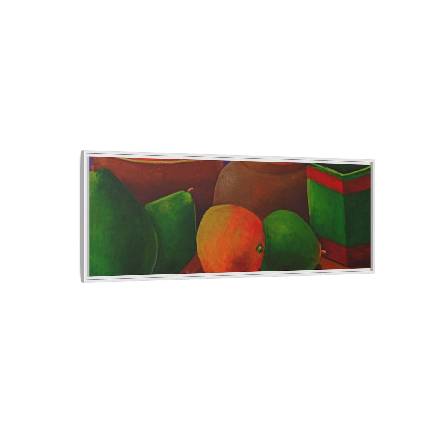 Tropical Fruits Canvas Wrap