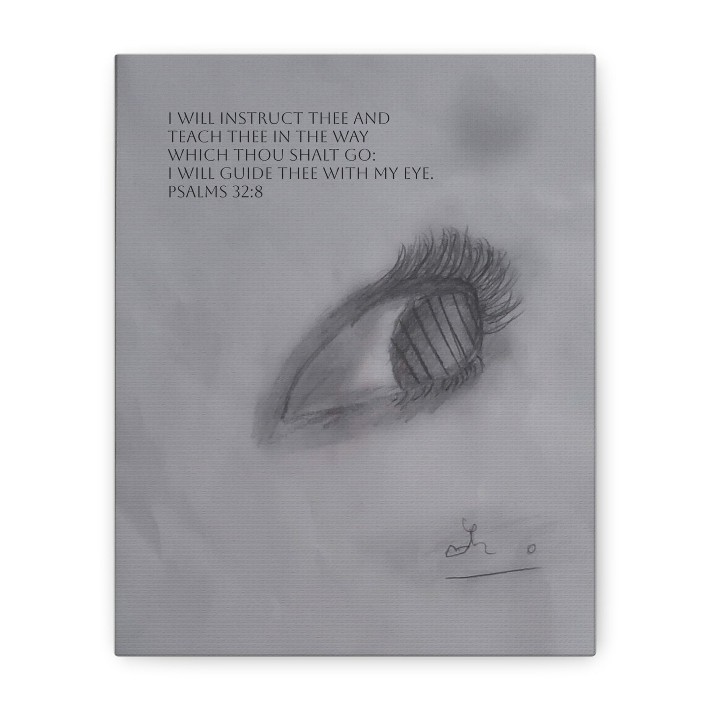 Canvas Wall Art - Jesus is Watching on Us